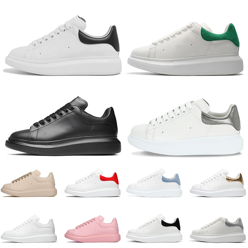 

Women Men Running Shoes Luxurys Designers Leather Shoe ACE Platform Sneakers Black Suede Triple White Reflective Pink Flat Trainers Size 36-44, A2 green 36-44