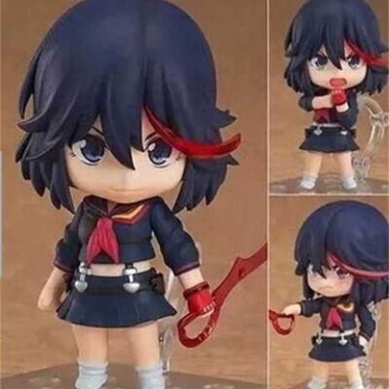 

New KILL la KILL Matoi Ryuuko #407 Action Figures Anime PVC brinquedos Collection Model toys with retail box free shipping T200304, Without retail box