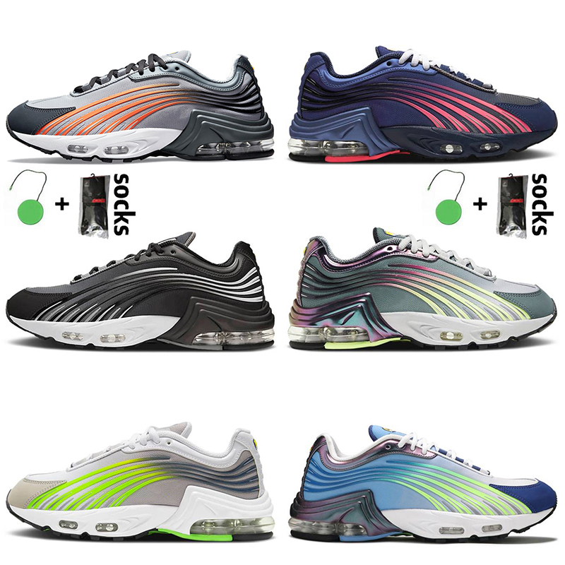 

2021 Fashion Women Men Tn Plus 2 Running Shoes Tuned Valor Blue Black Reflect Silver Deep Royal Sneakers College Grey Electric Green Trainers, A8 grey with black sign 36-46