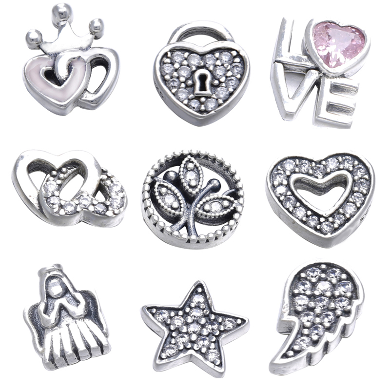 

Christmas Family Love Angle Petites Locket Charm Fit European Bracelet Necklace & Pendants Sterling-Silver-Jewelry DIY Wholesale Q0531