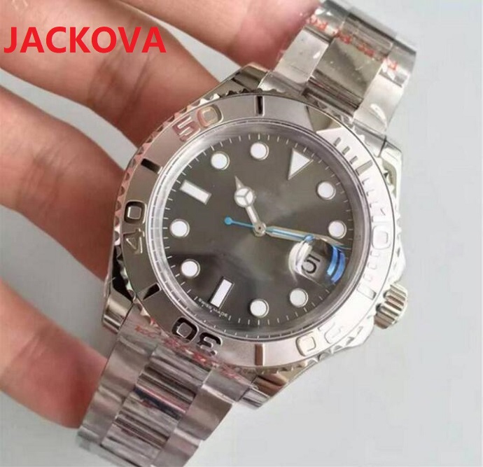 

Mens watch Wristwatch Grey Face 904L Stainless Steel Watchc Mechanical Automatic GMT Movement Limited Watchh Jubilee watches, As pic