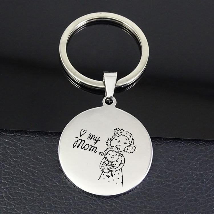 

Keychains "my Mom" Keychain Selling Design Jewelry For Women Drop YP6946