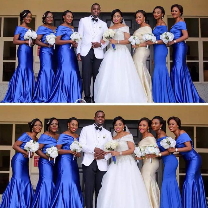 Bridesmaid Dress Off-Shoulder Trumpet Formal Dresses Evening Sleeveless Ball Gown NONE Train Mermaid Beaded Prom Party-image-706937240