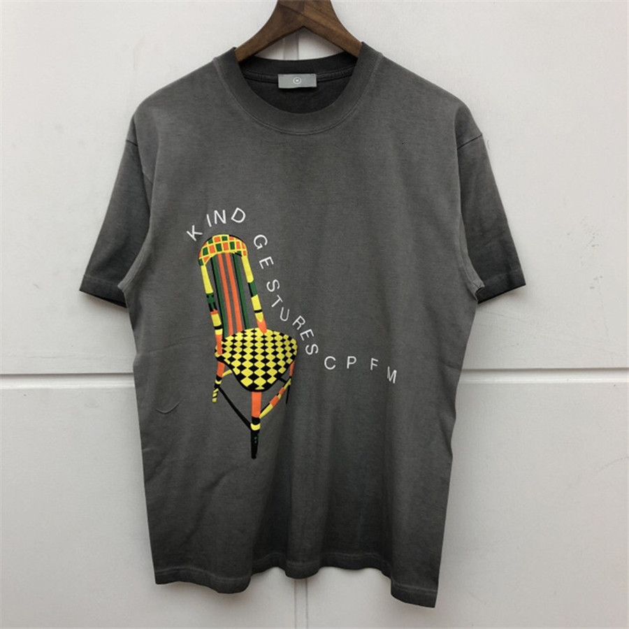 

2021 New 3d Gestos Gentis Cpfm t Camisa Masculina Mulher Velha Vero Estilo Cpfm. Xyz W. C. D. T-shirt Tees 6xja