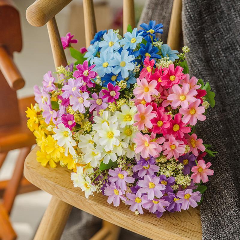 

Decorative Flowers & Wreaths Mini Bouquet Babysbreath Dried Natural Plants Preserve Floral For Wedding Home Decoration