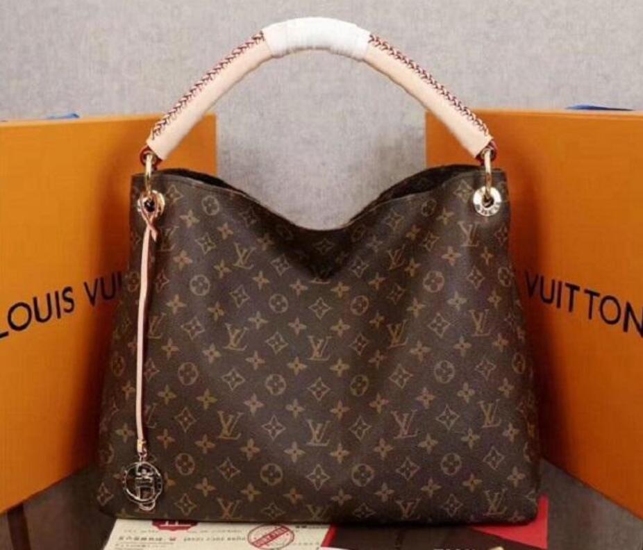 

LOUIS VITTON LV Hot Sell Designer Satchel Messenger Handbag Leather Handles with Shoulder Strap Crossbody Bag, Red;black