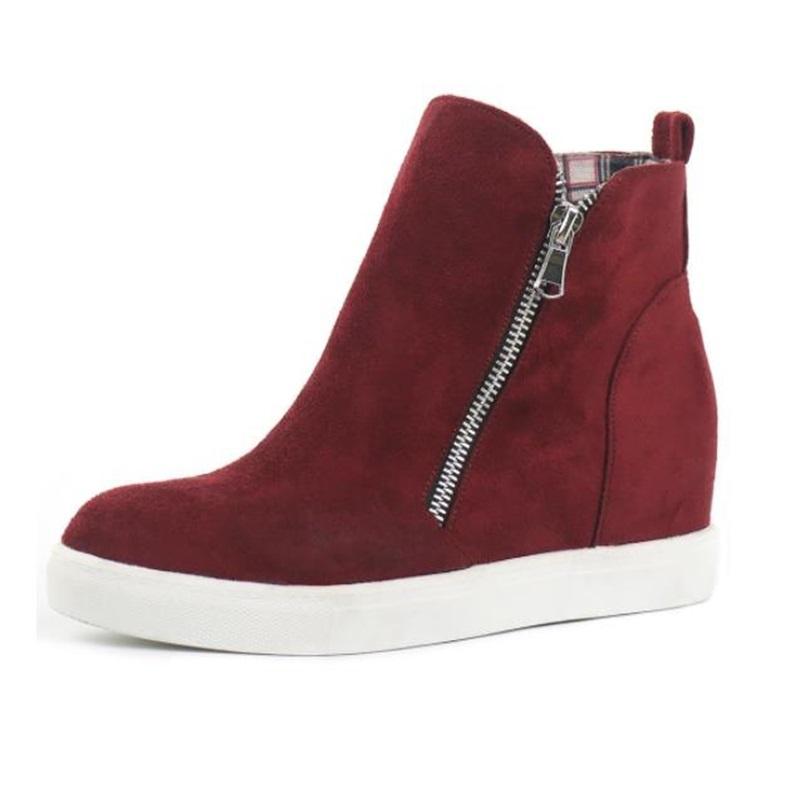 

Dress Shoes 2021 European And American Flat-Bottomed Brushed Women's Short Boots Casual All-Match Personalized, Blue