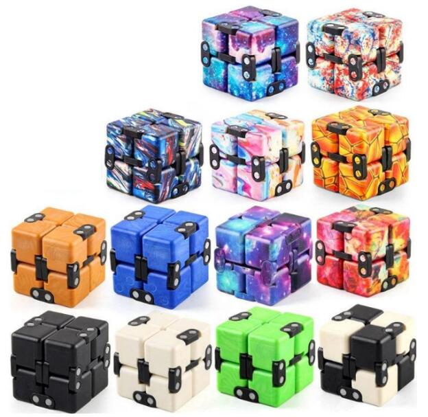 

Infinity Magic Cube Creative Galaxy Fitget toys Antistress Office Flip Cubic Puzzle Mini Blocks Decompression Toy BY1693