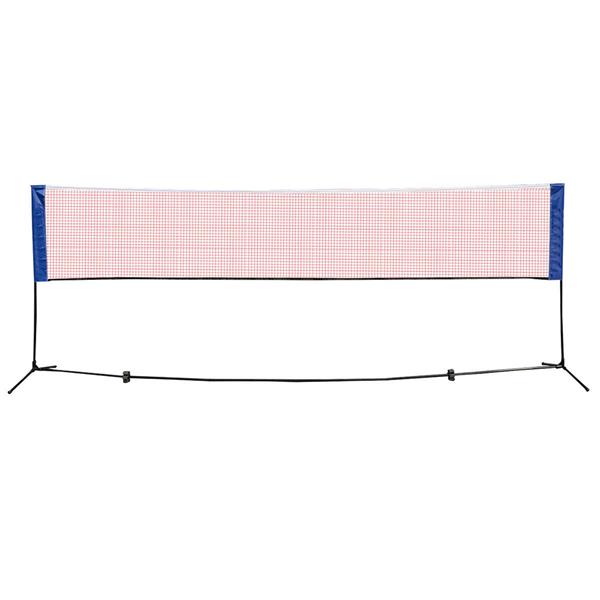 

Portable Removable Badminton Net Rack 3m Black & Blue for beach grass community school indoor outdoor places