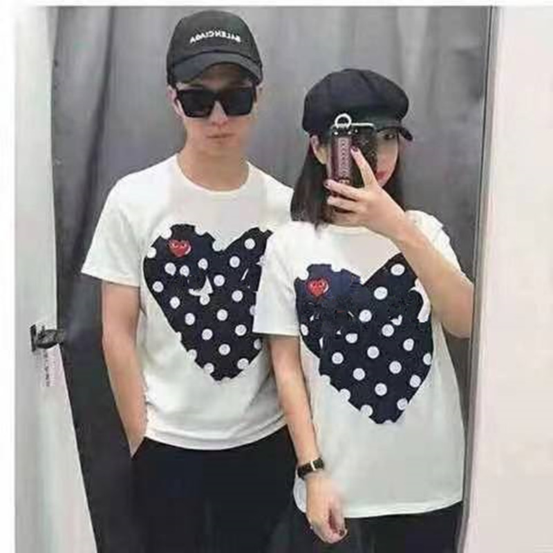 

Top Quality summer mens short sleeve T-shirt bottoming clothes slim trend half white. Round neck for couples, White;black