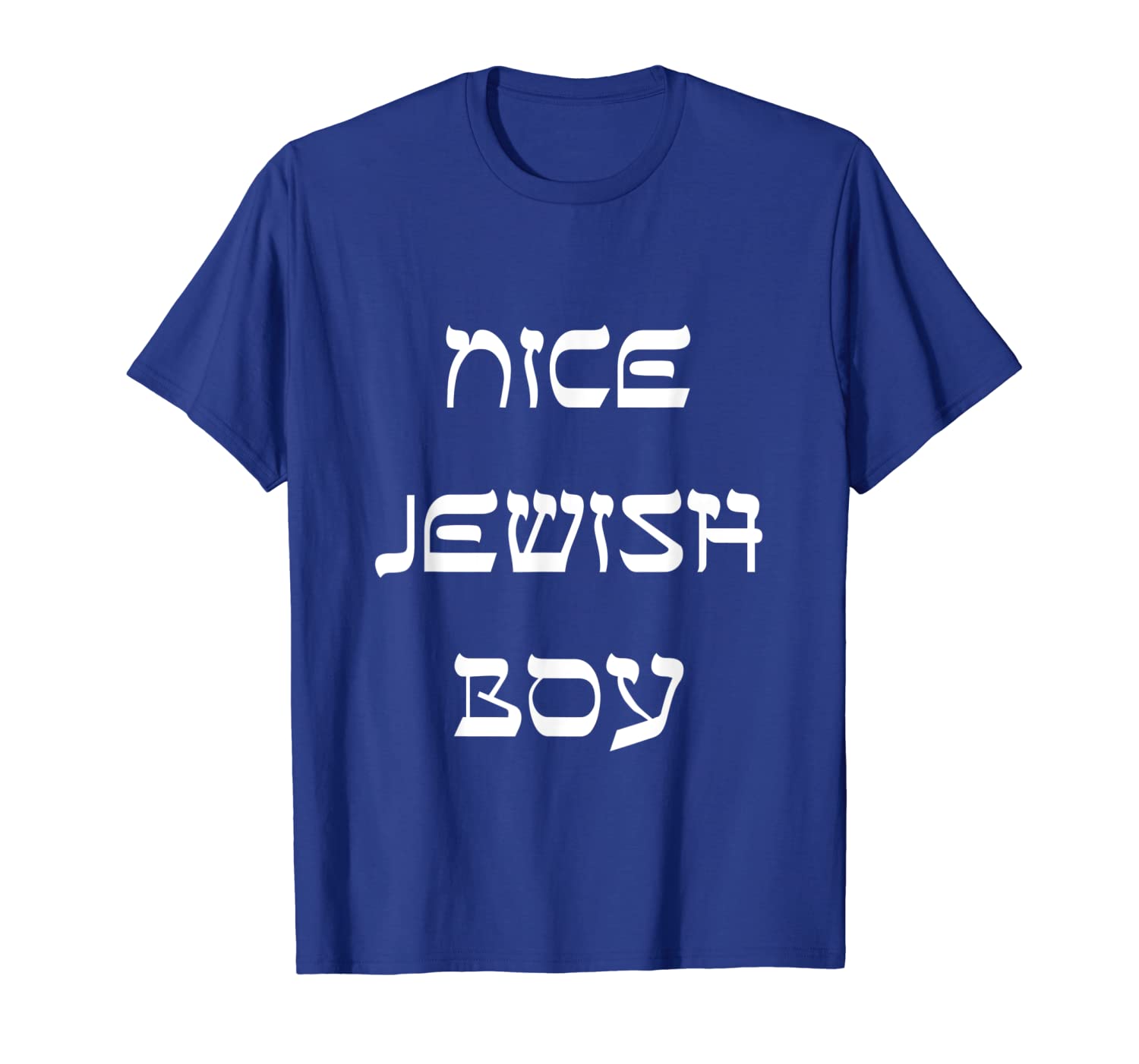

nice jewish boy t-shirt funny jewish tees, White;black