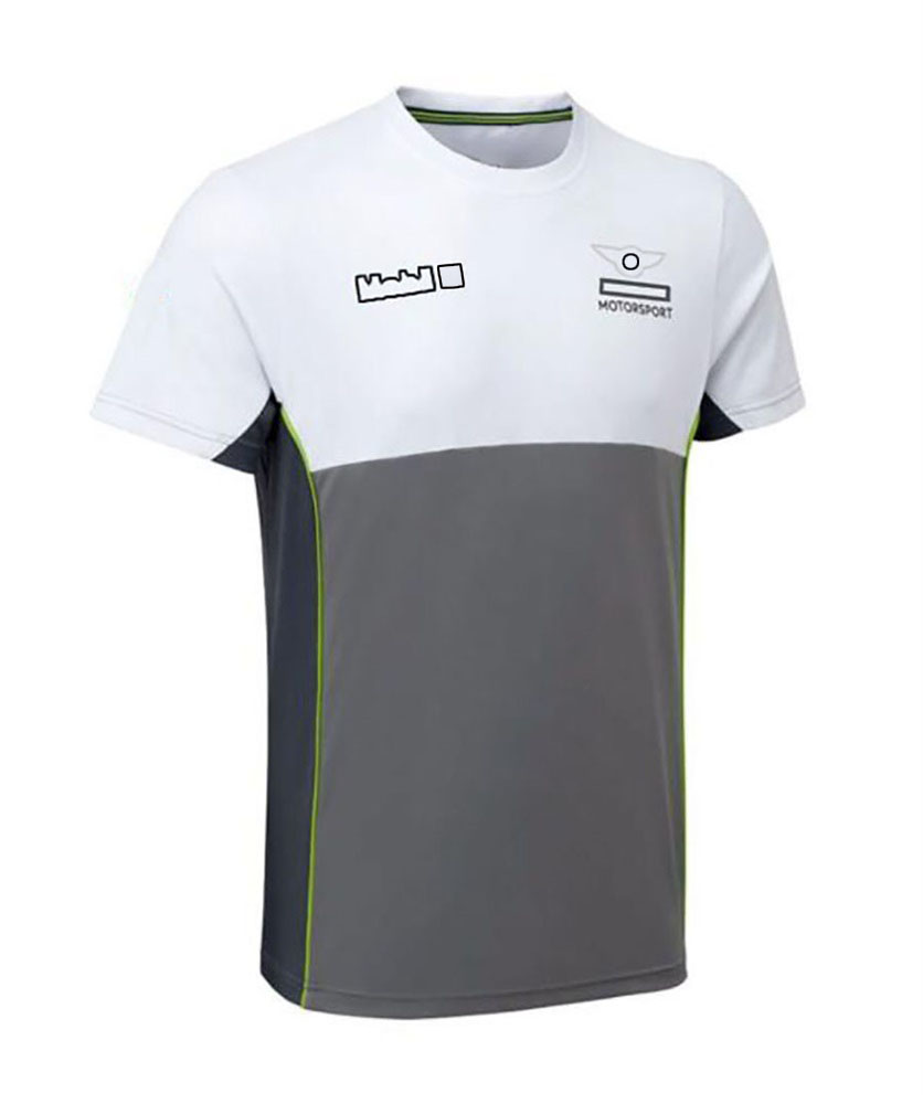 

F1 racing short-sleeved T-shirt, quick-drying team racing suit, new F1 team lapel T-shirt, the same customization