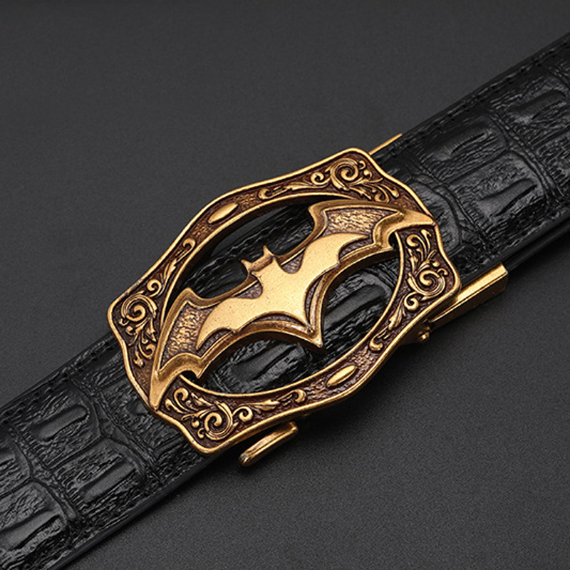 

2021 New Dragon Belt Men Famous Brand Designer Belts High Quality Male Genuine Leather Strap Luxury Wide Fashion Gold Automatic Buckle V9c6, Black