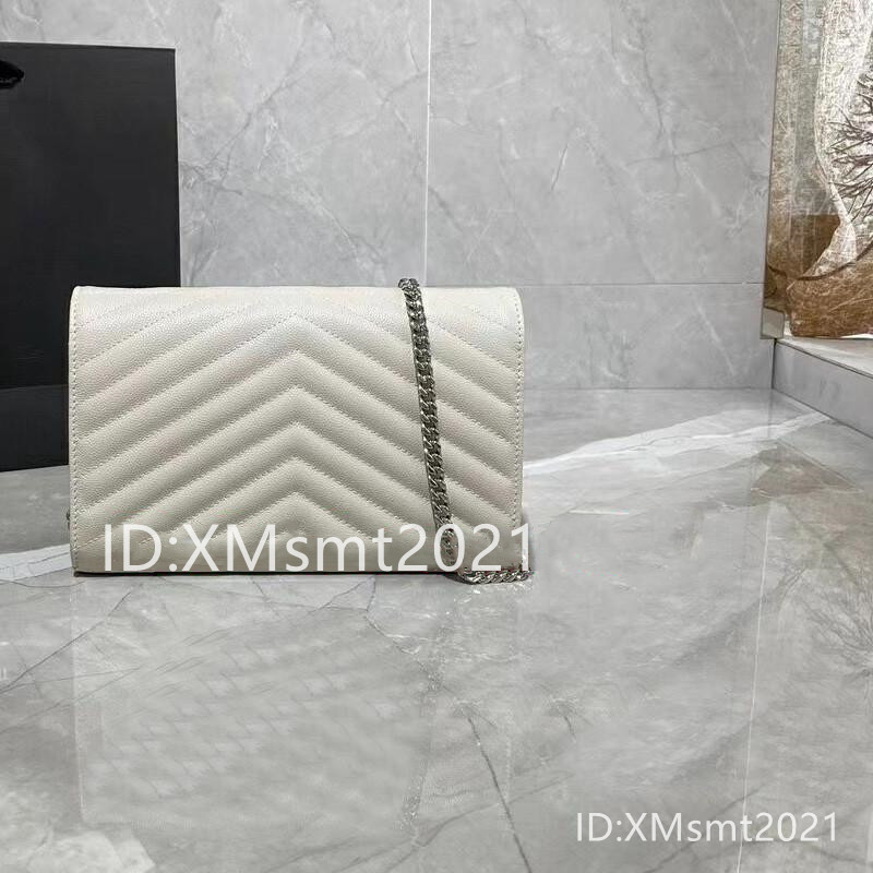 

handbags composite fashion ladies designer women bags lady clutch bag shoulder tote purse wallet MM size female 1452, White grid with wallet