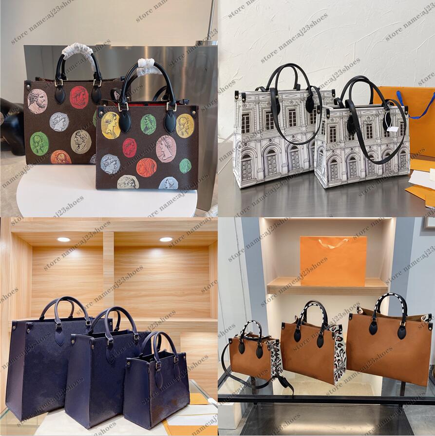 

OnTheGo MM PM GM Totes Bags Architettura Luxurys designers Bags Flight Mode crossbody Wild At Heart Leopard Print Versatile Business Shopping Handbags On The Go, 03