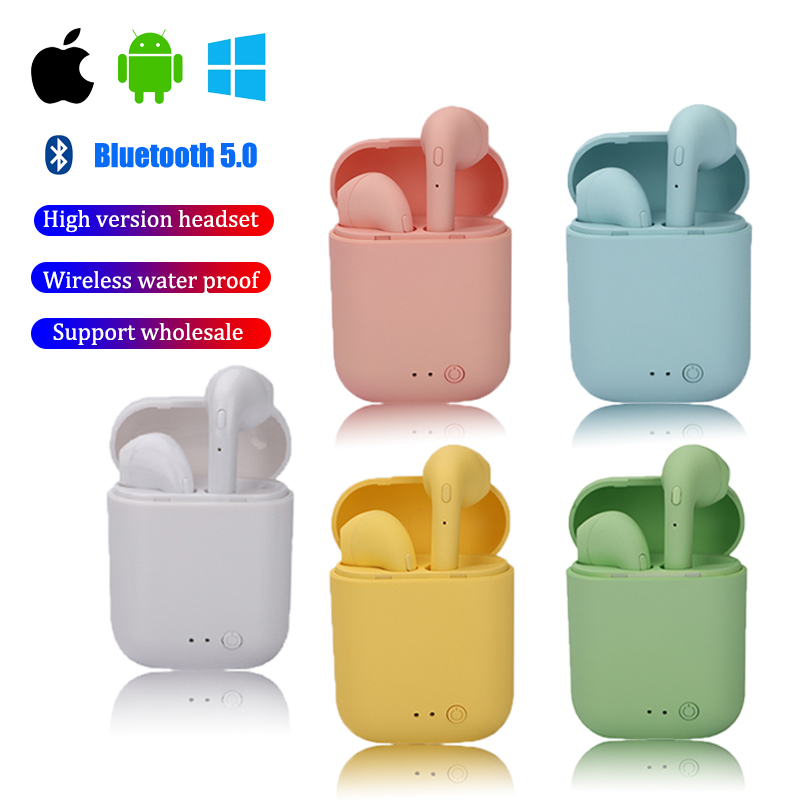 

Waterproof Earpieces Mini-2 Wireless Headphone Bluetooth Earphones Sport Earbuds For Huawei Iphone OPPO Xiaomi TWS Music Headset