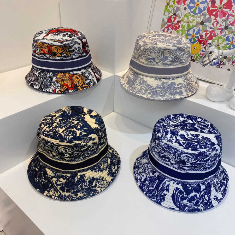 

2022 Fashion Bucket Hat for Man Woman Street Cap Fitted Hats 22 Color Caps with Letters High Quality, C4