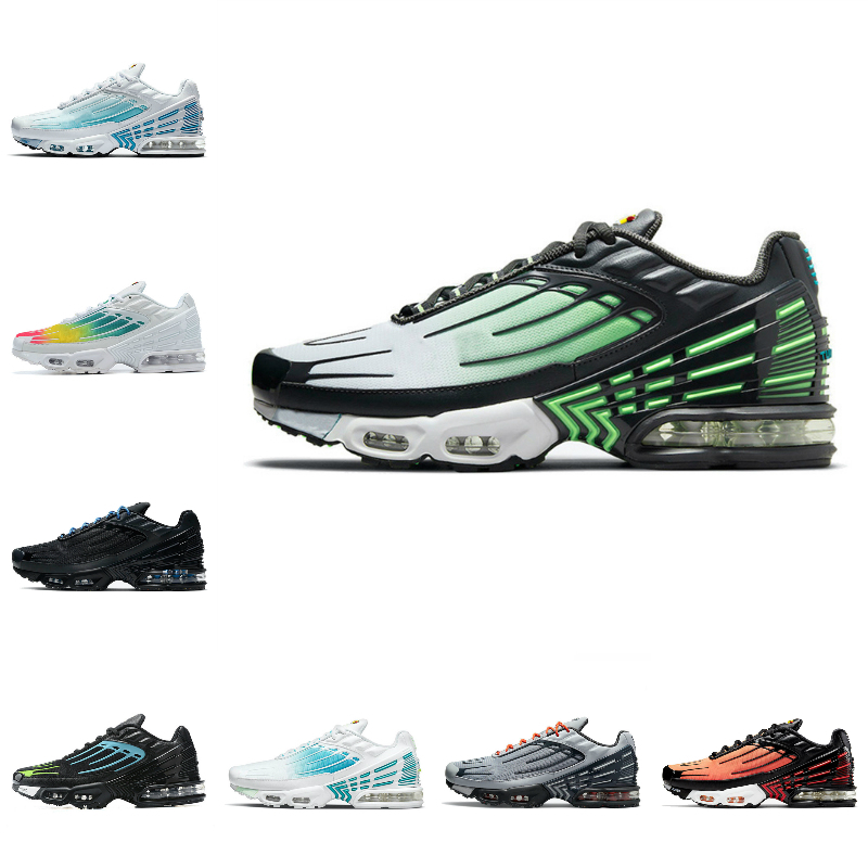 

Top Quality Tn Plus 3 Tuned III 3s Men Sports Shoes Laser Blue White Aquamarine Obsidian Hyper Violet Deep Parachute Ghost Green Triple Black Wolf Grey Trainer Sneaker, Please contact us