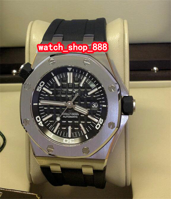 

N8 Factory Hot Items High Quality 42mm Offshore Diver 15703 15703ST.OO.A002CA.01 Stainless Steel Mechanical Automatic Mens Watch dress Watches