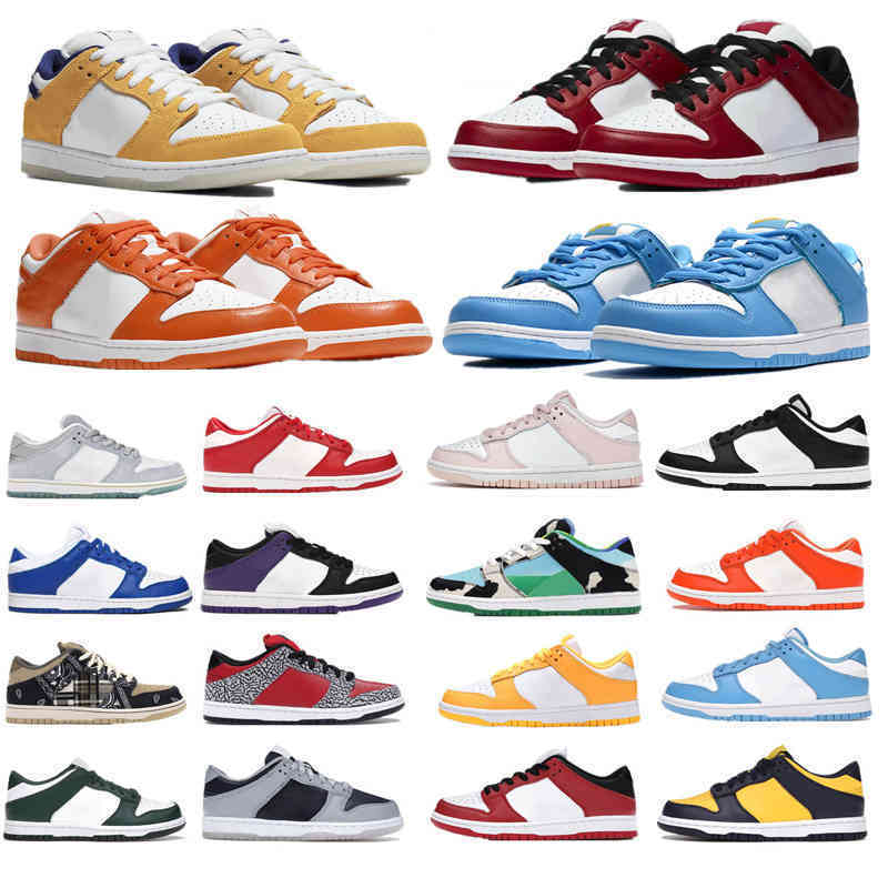 

Shoes 2022 Men Women Dunky Low Casual quality Dunks Sneakers White Black UNC Coast Green Syracuse Chunky Laser Orange bear brazil TS, #5