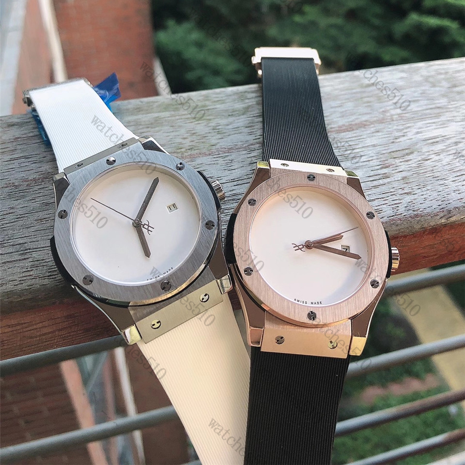 

Luxury mens watch 42mm case diameter automatic mechanical watches fashion rubber belt wristwatch waterproof stainless steel business designe, Slivery;brown