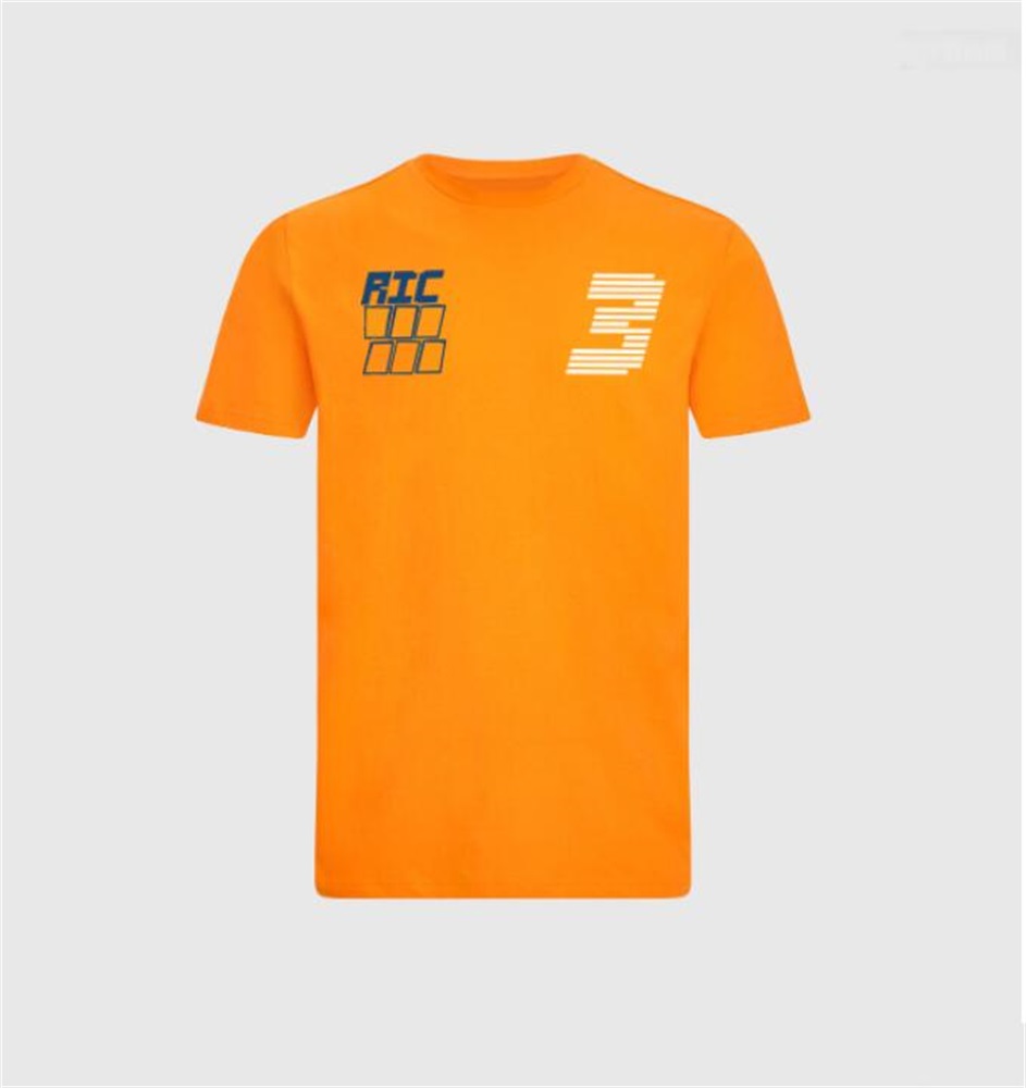 

F1 T-shirt Co-branded Formula One Racing Round Neck Summer Car Overalls Team Men And Women Breathable Customization