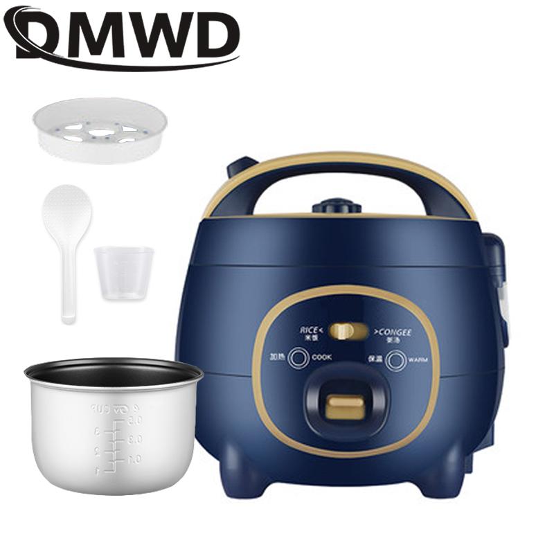 

Rice Cookers DMWD Household Electric Cooker 1.8L Multifunction Mini Food Heating Steamer Intelligent Automatic Soup Meal Cooking Pot EU