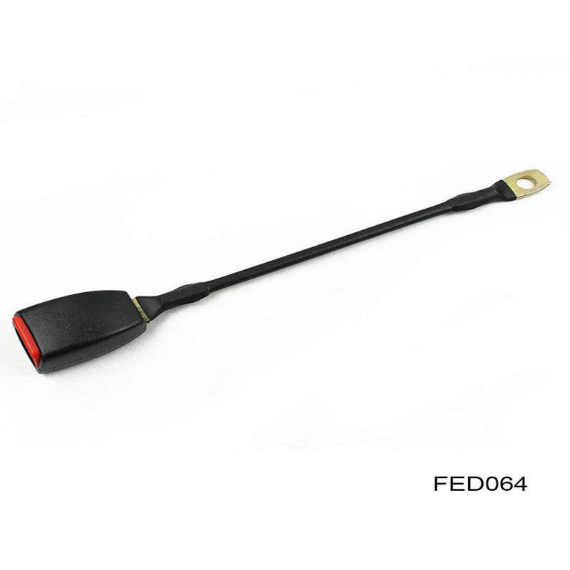 

Safety Belts & Accessories Universal Long Stalk L=350mm Cable 25mm Tongue Plastic Car Seat Belt Buckle FED064
