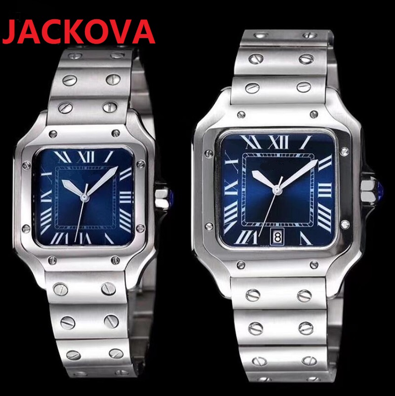 

President Day Date Roman Lovers Watches Gold Perpetual Fashion square designer womens mens watch 43mm 33mm Lady Girl 904l Stainless steel Wristwatch Femme Reloj, As pic