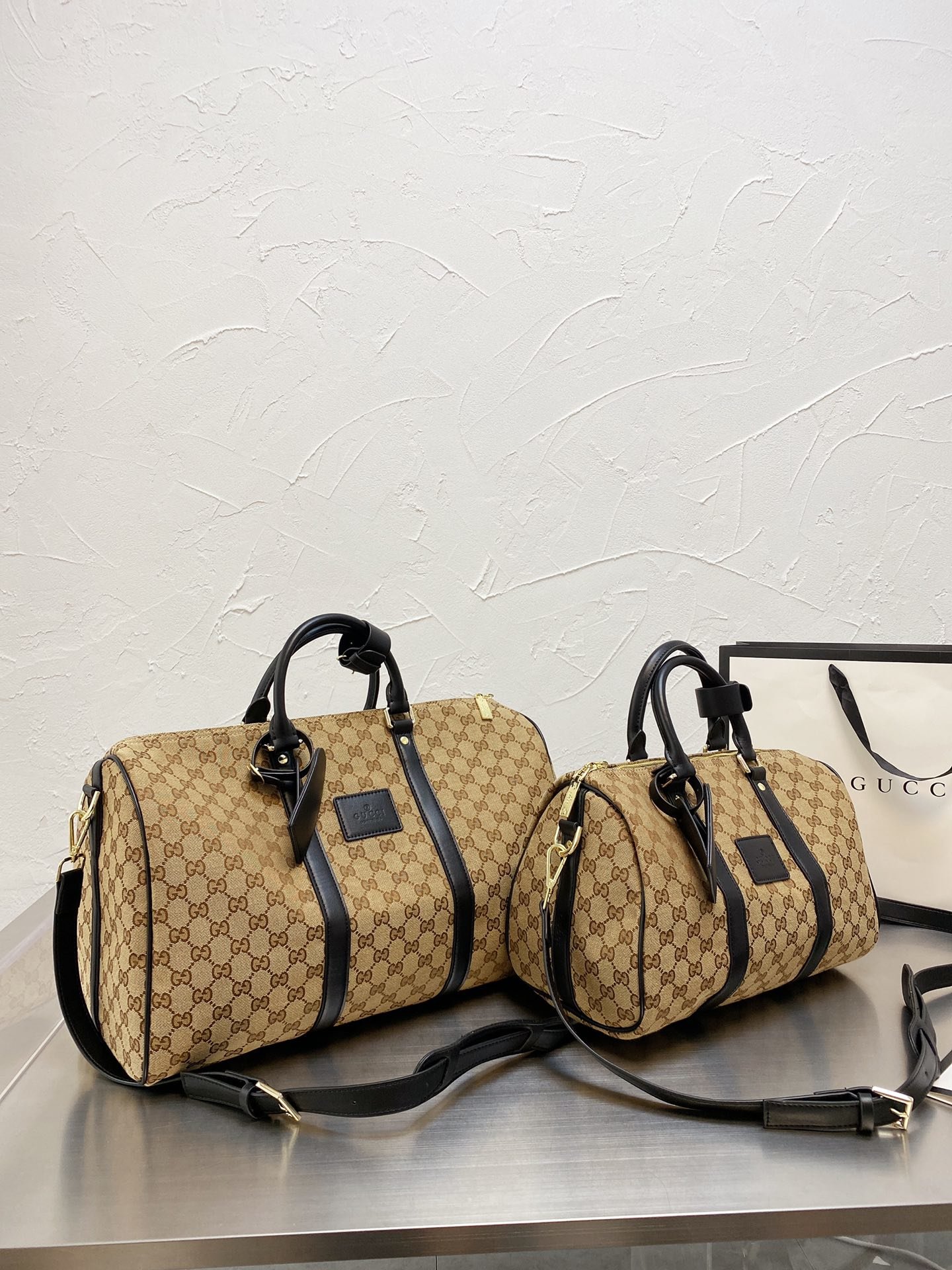 

Guuci Luxury Designer top quality Shoulder Bag tote Genuine Leather Duffel nylon Ophidia Women's men Crossbody Bags handbags Wallet Han