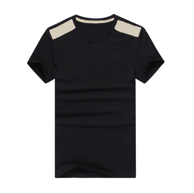 

2021 tee Brand Design Summer Street Wear Europe Fashion Men High Quality Cotton Tshirt Casual Short Sleeve T-shirt #6361, White;black