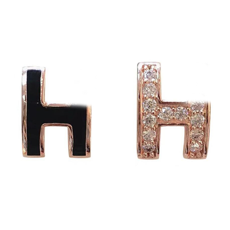 

Classics 18K Gold Plated Designer Stud Earrings Brand Designers Geometry Letters Fashion Women Crystal Rhinestone Earring Wedding Party Jewe, Golden;silver