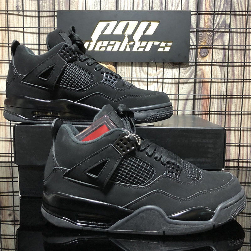 

Top Quality Men Women 4 Basketball Shoes Black Cat 4s Cactus Jack Oreo Universitys Blue Sneaker Sail Kaws Purple Metallic Designers Trainers Sneakers For Free, Customize
