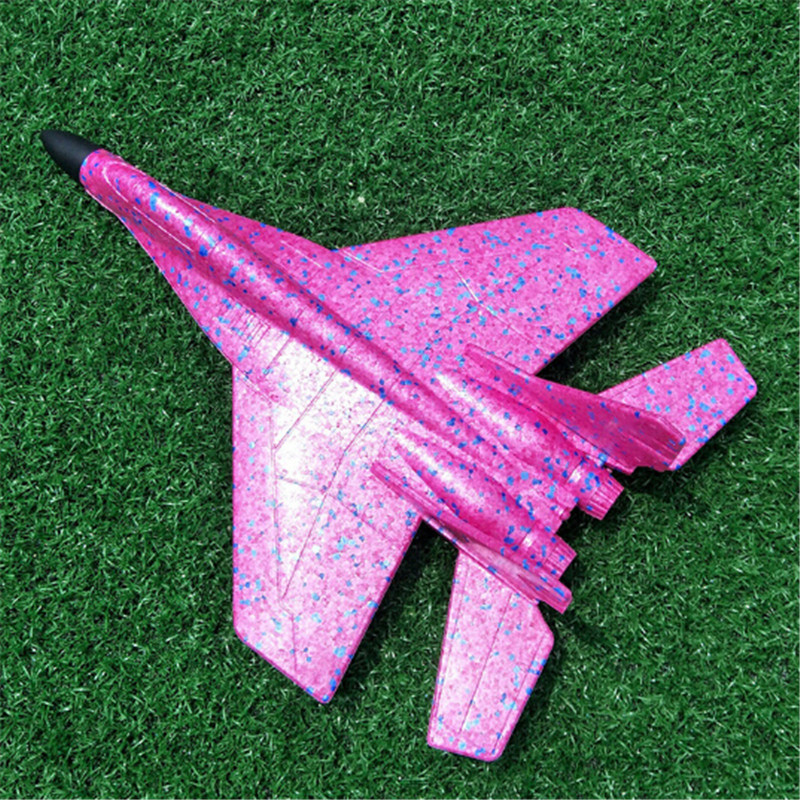 

Hand Throw Flying Glider Fighter Planes Foam Aeroplane Model Party Bag Fillers Flying Glider Plane For Kids Game DIY Kids Toys L0306