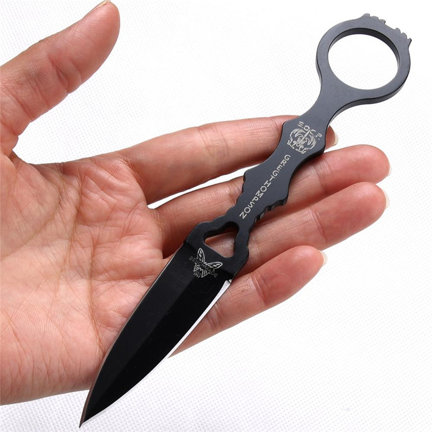 

Benchmade BM176 176 SOCP Fixed blade knife D2 EDC Tools Outdoor Tactical Self defense Hunting camping Knives BM 133 173 140 KNIFES