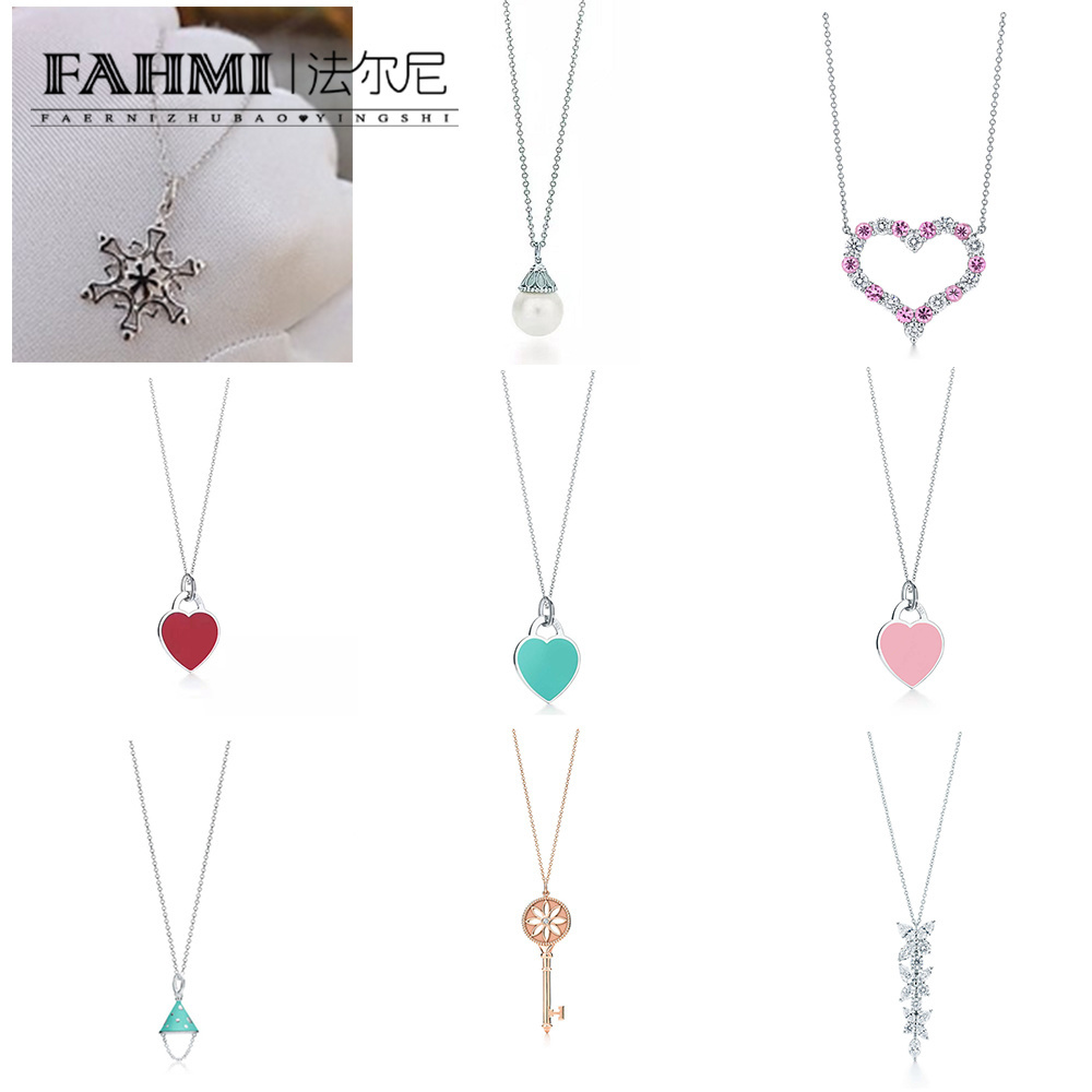 

2020Fahmi 925 Silver Star Gatsby Pearl Fashion Necklace Original Jewellery for Women Valentines Day Present, Golden;silver