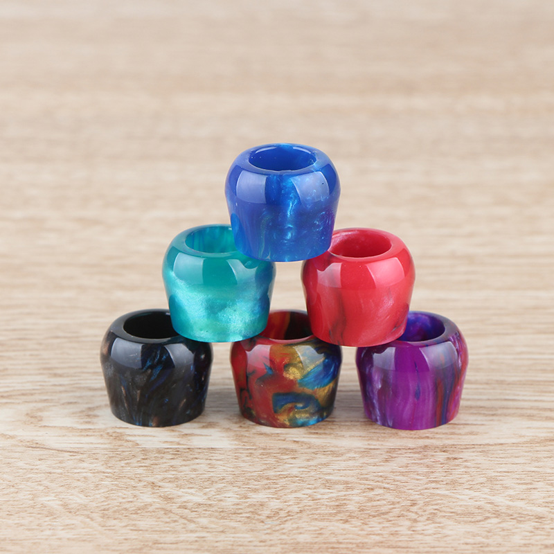 

Epoxy Resin Drip Tips Mouthpiece Used for TFV16 Tank Atomizer New type Driptip Accessories DHL Free