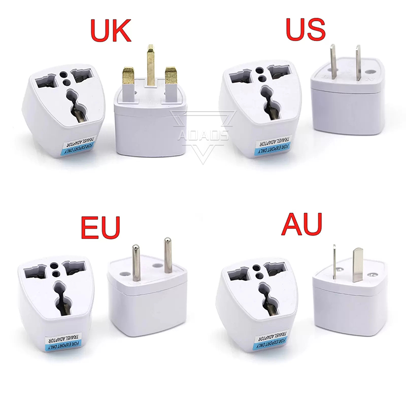 

Universal Changeover plug Adapter UK US AU to EU AC Power Socket Plugs Multi-function Travel Charger Adapters Converter Outlet Adaptor