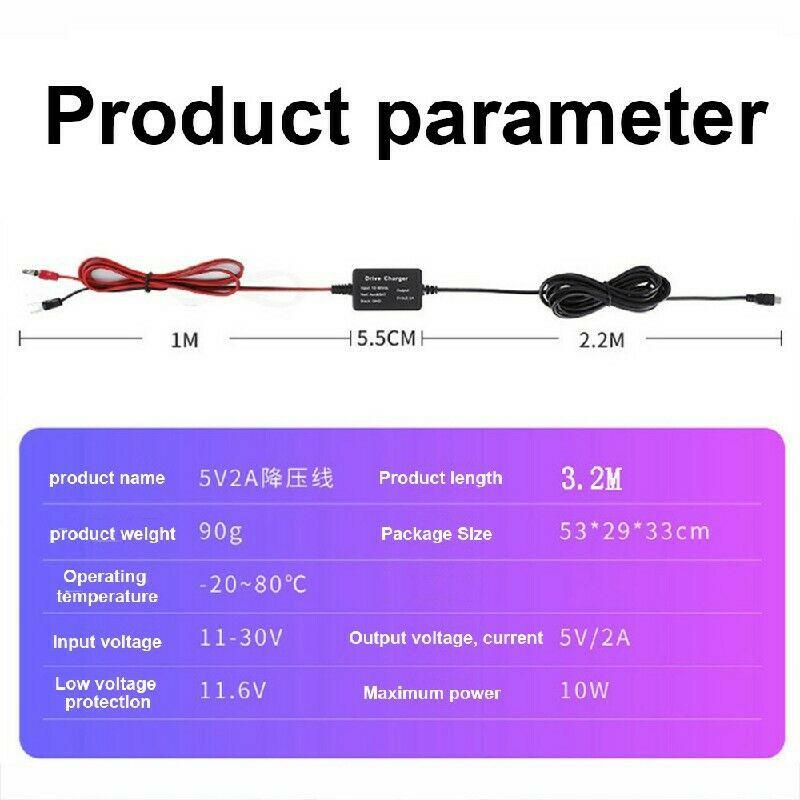 

Car GPS & Accessories 11Car 1111Hard 1111Wire 11111Kit DVR Box For Recorder Dash Cam Camera Nextbase Mini USB Auto Interrior Electric