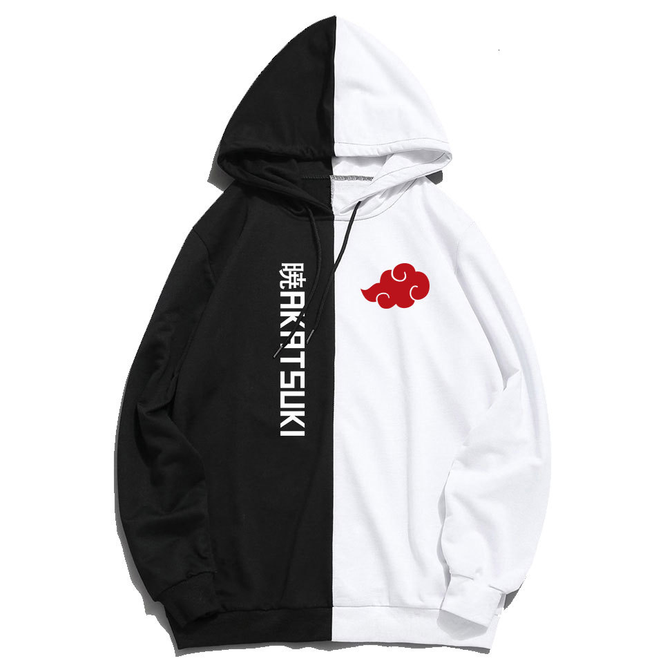 2021 Nouveau été Naruto Akatsuki Sweat à capuche Impression Olor Sweats à capuche Sweat-shirt Homme Femme Hoddies 21et