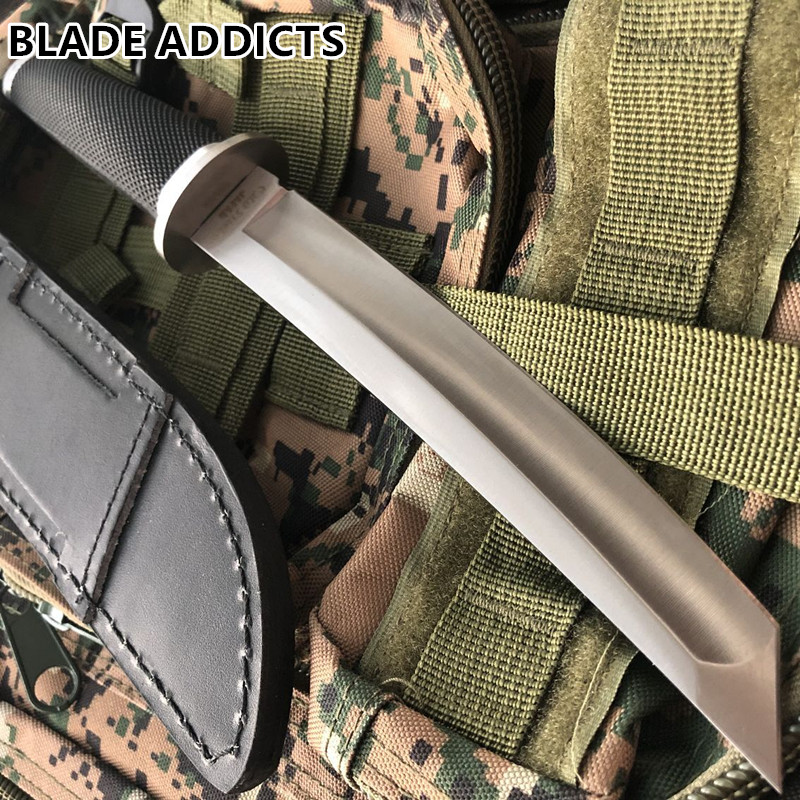 

High Hardness Fixed Bade SAMURAI TANTO Tactica Knives Outdoor Surviva Gear Hunting Straight Knife Combat Katana Camping Toos