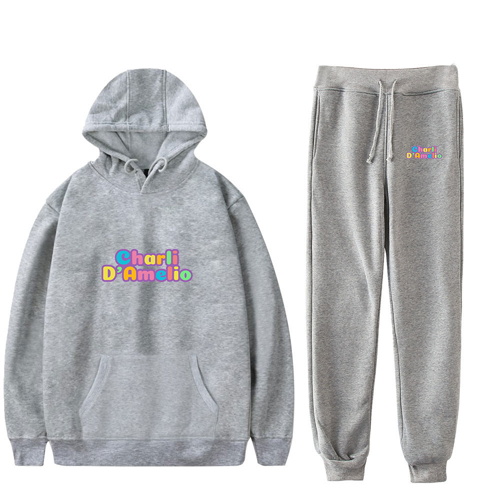 Compra 2020 Hot Charli Damelio Merch Sudadera Con Capucha Sudadera Sudadera  JoggingBroek Pak Charlie Damelio Camisa Broek Conjuntos Unisex Parte  Inferior Truien Oversize Q0114 Barato | Entrega Rápida Y Calidad | Es.Dhgate