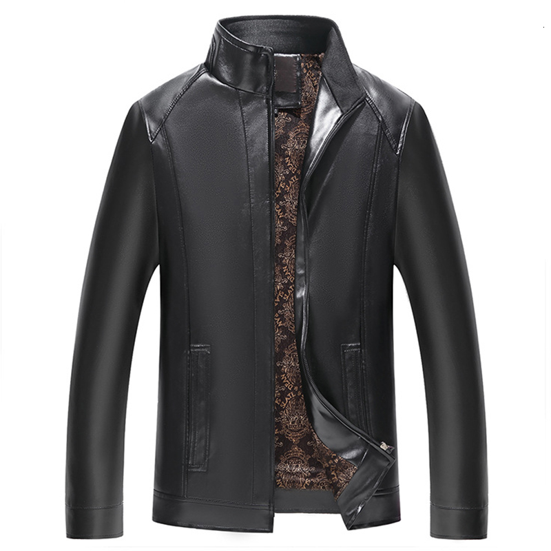 

2021 New Leather Winter Fashion Jacket Men Fleece Warm Autumn Thick Male Hot Snow Windbreaker Outwear Casual Coat Classic Mens Overcoat Xh69, Blue