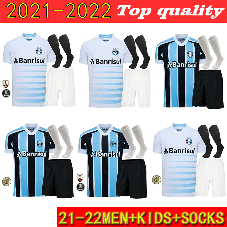 

Top Thai quality 21 22 Soccer Jerseys Gremio home 3RD Guild GIULIANO 2021 2022 RAMIRO Geromel LUAN MAICON Fernandinho away football shirt +Socks, Glma0022