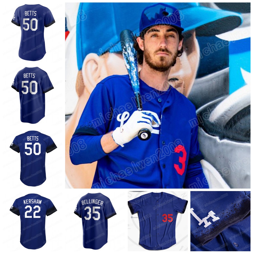 

2021 City Connect Jersey Mookie Betts Max Scherzer Cody Bellinger 13 Muncy Trea Turner Corey Seager Julio Urias Kershaw Chris Taylor L A Joe Kelly, Mens felx base