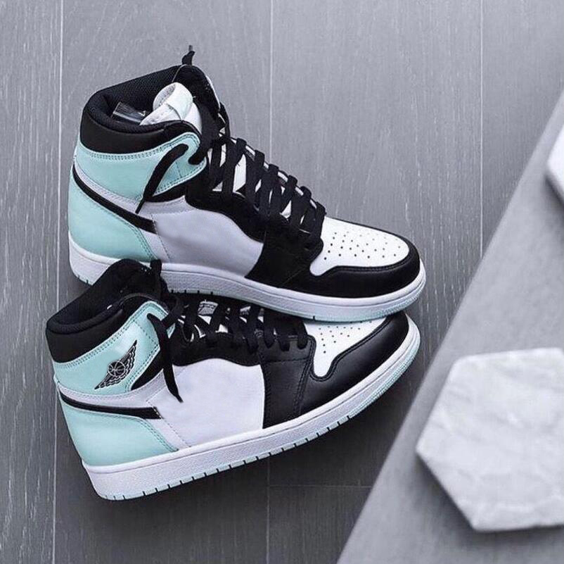 

Dress Shoes Jumpman 1 University Blue Women Green Nrg Igloo Casual shoes 861428-100