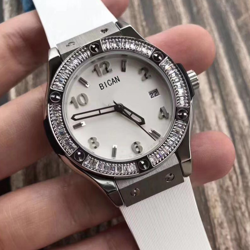

Luxury ladies automatic mechanical quartz watch waterproof stainless steel case leather strap automatics mechanicals movement mens, Watch tool