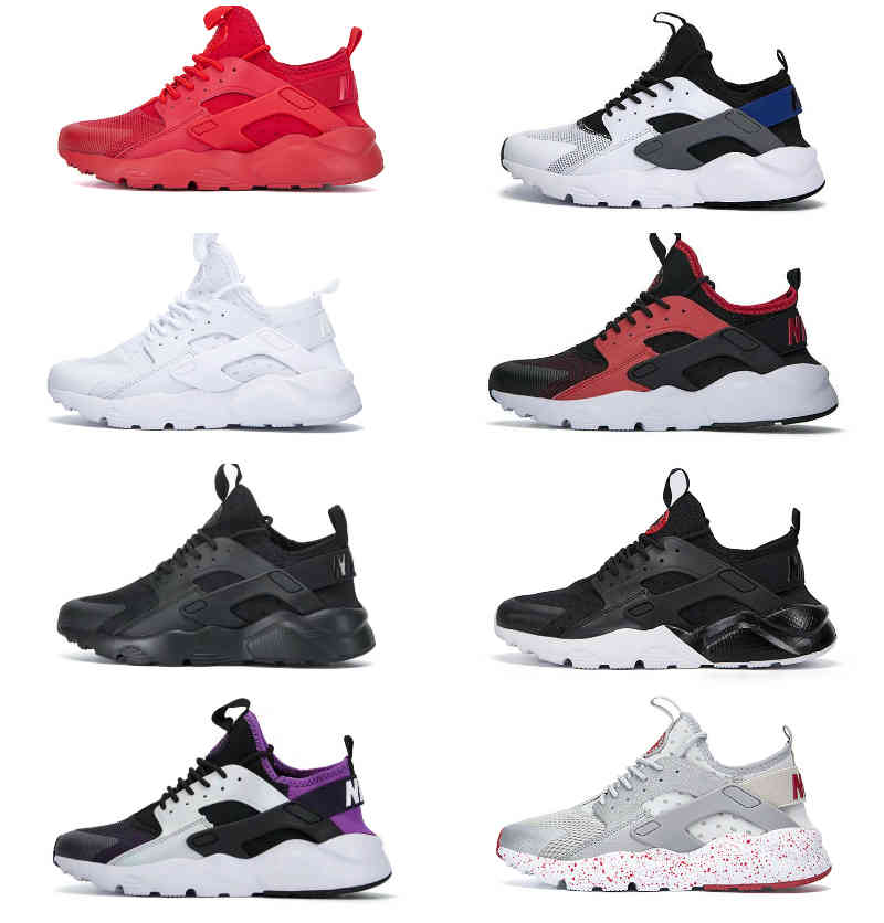 

Shoes Huarache Running 4.0 1.0 Men Women Triple White Black Red Grey huaraches Mens Trainers Sports Sneakers, Bubble wrap packaging