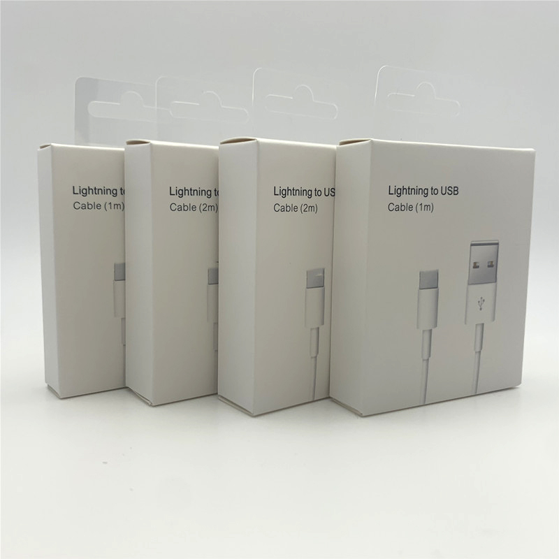 

for apple Phone Cables Original OEM quality Cables 1m/3ft 2M/6ft Micro USB Data Sync Charge Cable With Retail box, White