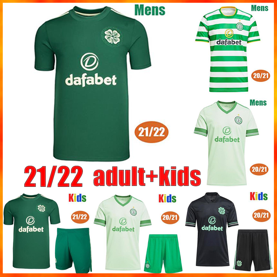 

Celtic FC 21 22 Soccer Jerseys top quality football t-shirt for men+kids kit EDOUARD 2021 2122 AJETI GRIFFITHS TURNBULL CHRISTIE ELYOUNOUSSI FORREST, 2021 third